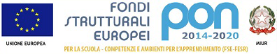 Link alla sezione PON - Fondi strutturali europei