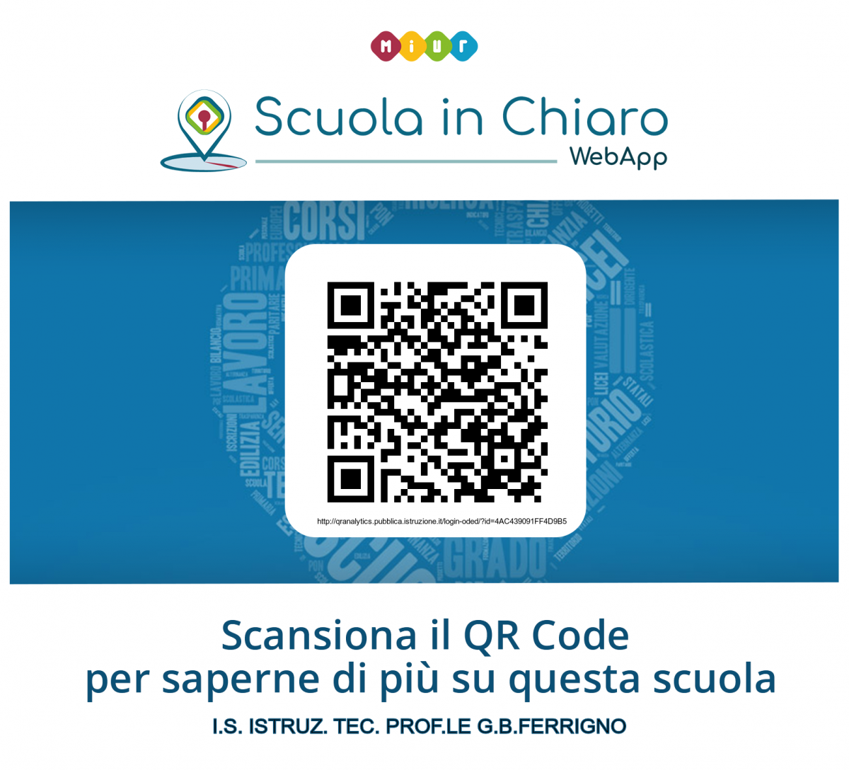 QR Code Scuola in Chiaro